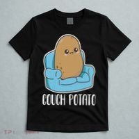 Couch Potato Cute Kawaii Funny Potato Costume T-Shirt thumb 5