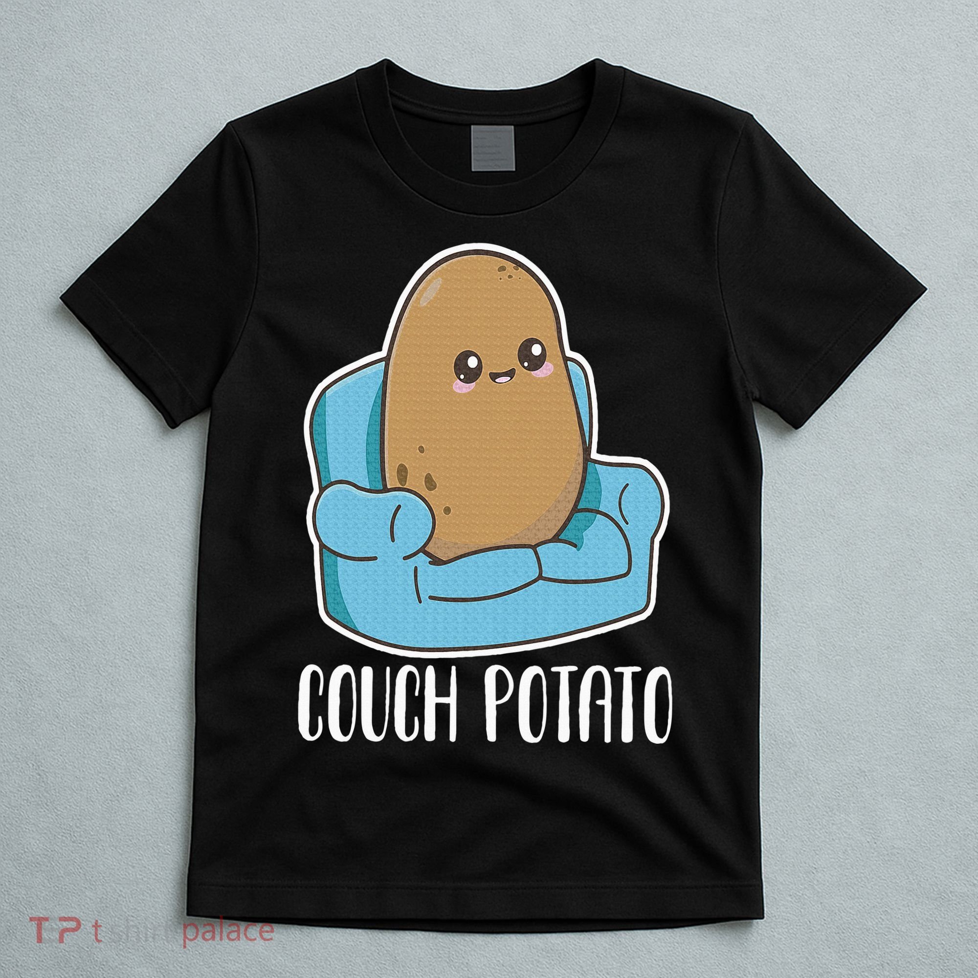 Couch Potato Cute Kawaii Funny Potato Costume T-Shirt