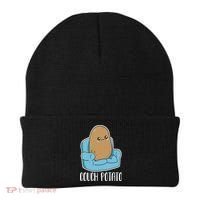 Couch Potato Cute Kawaii Funny Potato Costume Beanie thumb 0