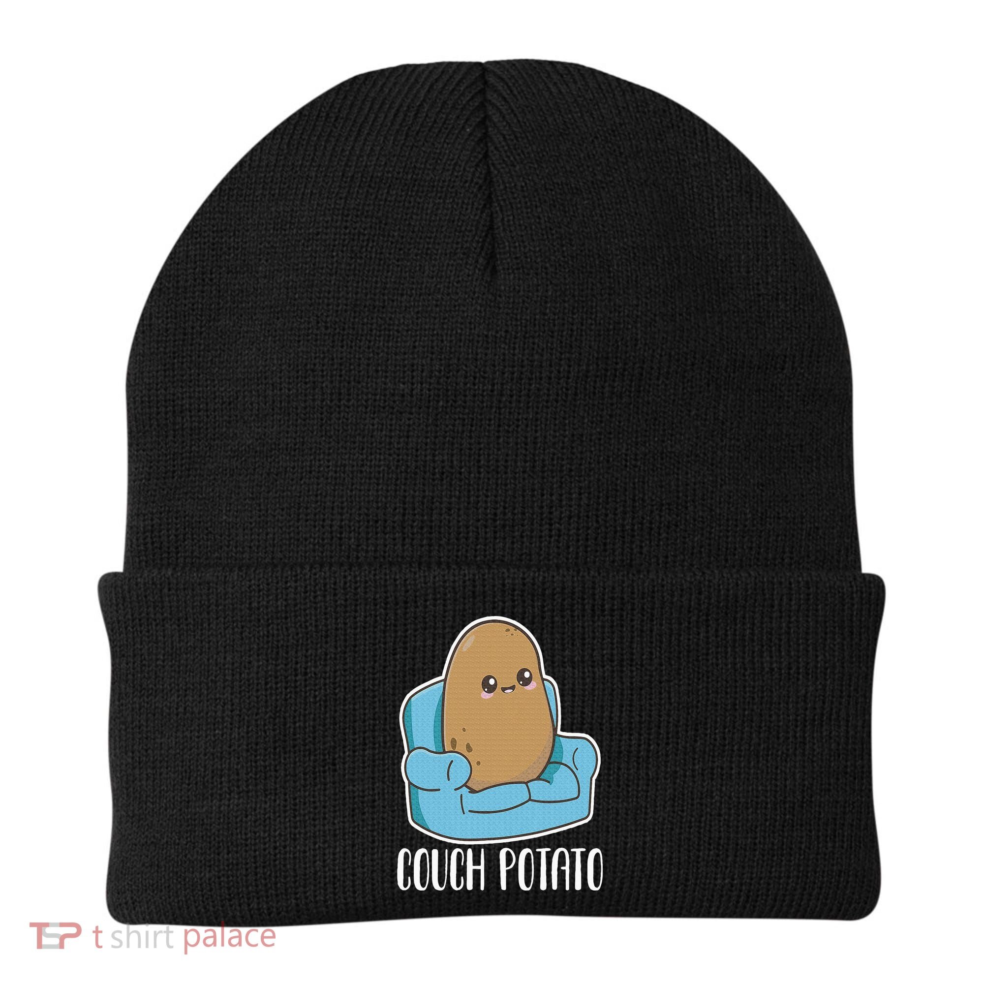 Couch Potato Cute Kawaii Funny Potato Costume Beanie