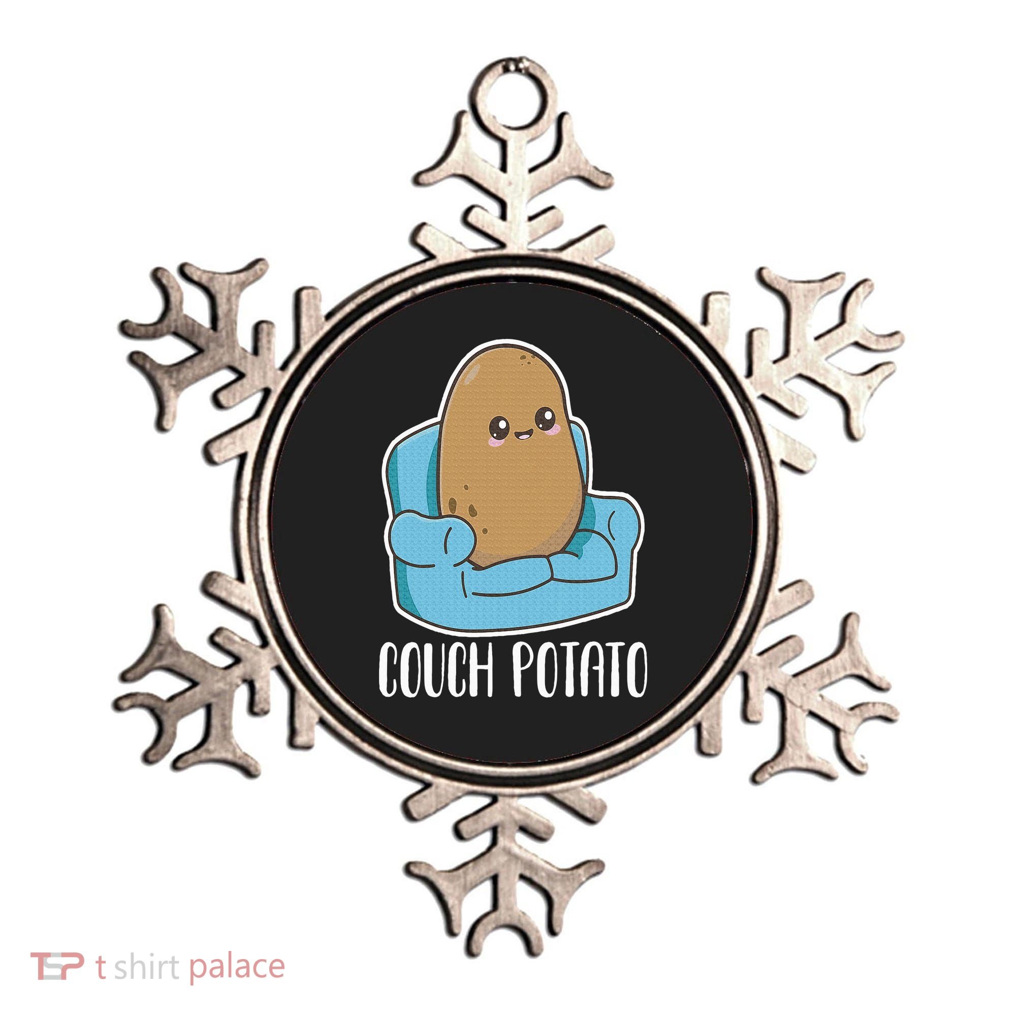 Couch Potato Cute Kawaii Funny Potato Costume Ornament