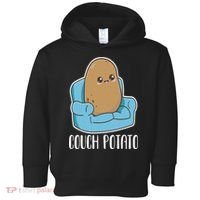 Couch Potato Cute Kawaii Funny Potato Costume Toddler Hoodie thumb 0