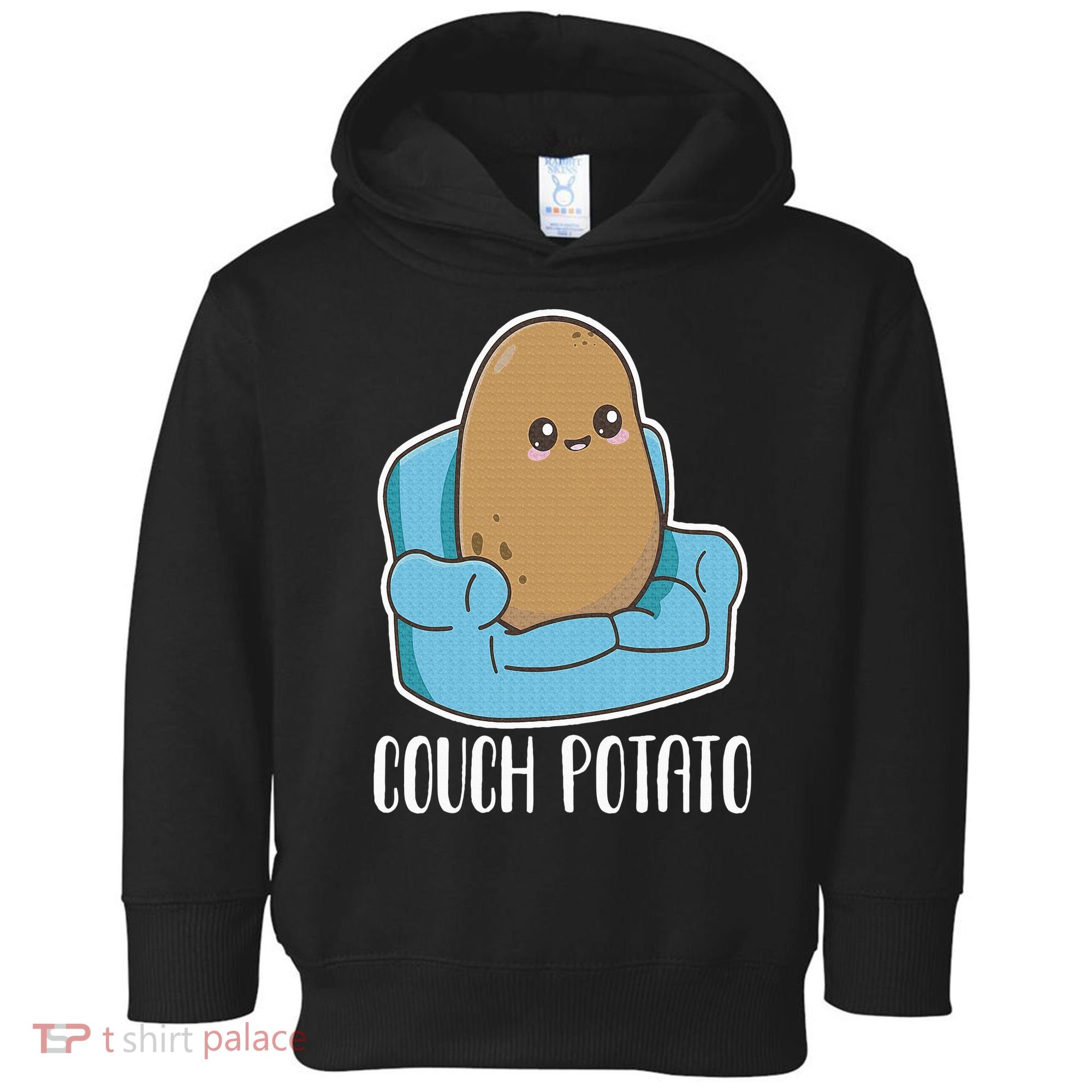 Couch Potato Cute Kawaii Funny Potato Costume Toddler Hoodie