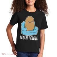Couch Potato Cute Kawaii Funny Potato Costume Kids T-Shirt thumb 2