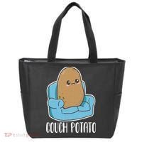 Couch Potato Cute Kawaii Funny Potato Costume Tote Bag thumb 0