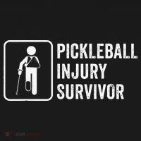 Cool Pickleball Coach With Saying Pickleball Injury Survivor Women's Hoodie thumb 2