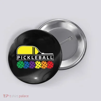 Classic Pickleball Button