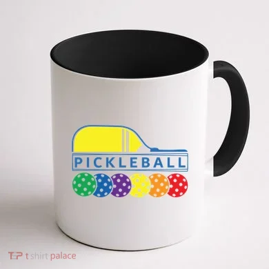 Classic Pickleball Coffee Mug back