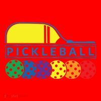 Classic Pickleball Santa Hat thumb 1