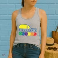 Classic Pickleball Women's Tank Top thumb 2