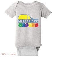 Classic Pickleball Baby Bodysuit thumb 0