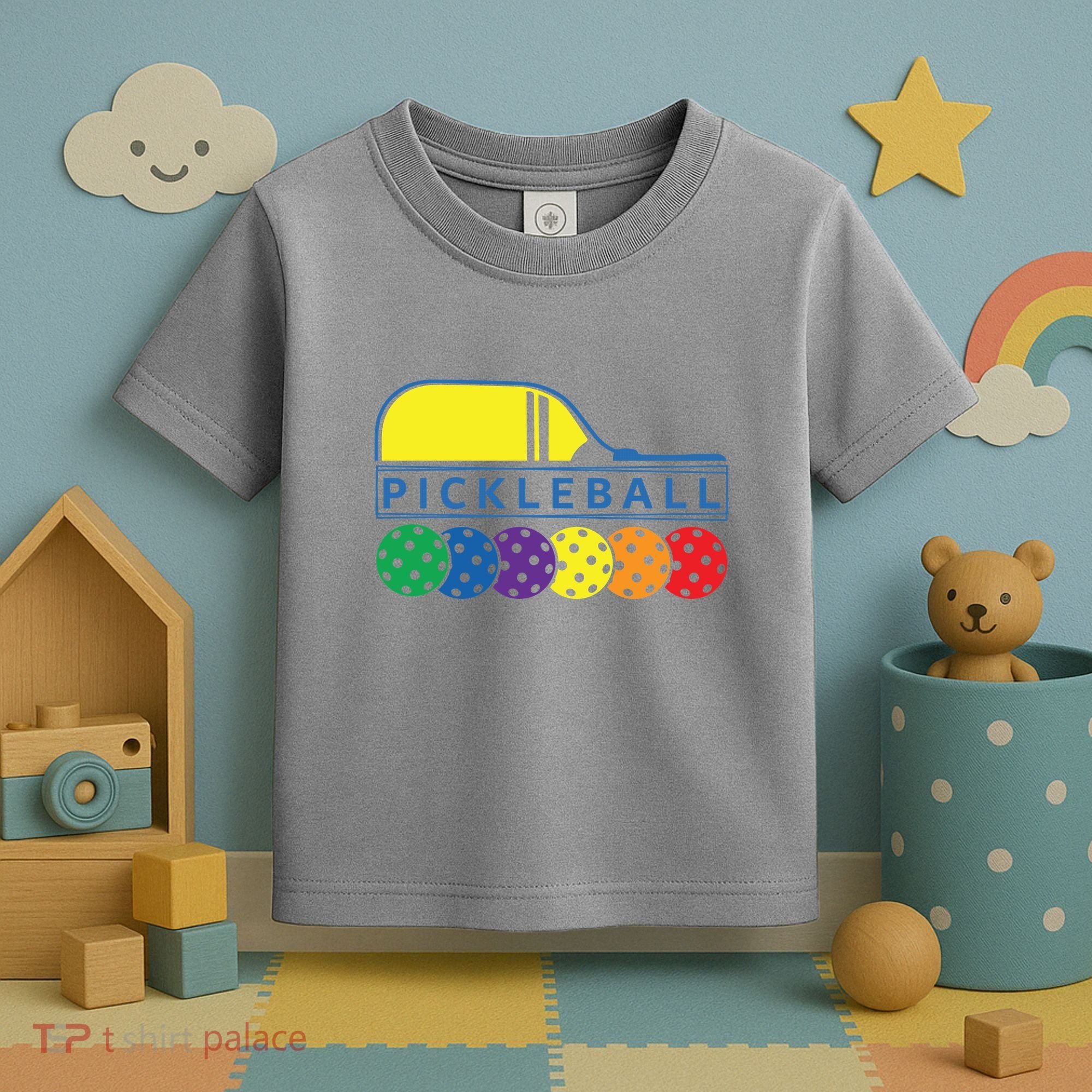 Classic Pickleball Toddler T-Shirt
