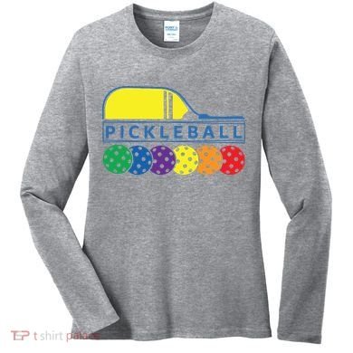 Classic Pickleball Women's Long Sleeve Shirt