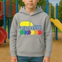 Classic Pickleball Kids Hoodie thumb 2