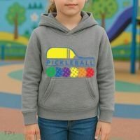 Classic Pickleball Kids Hoodie thumb 3