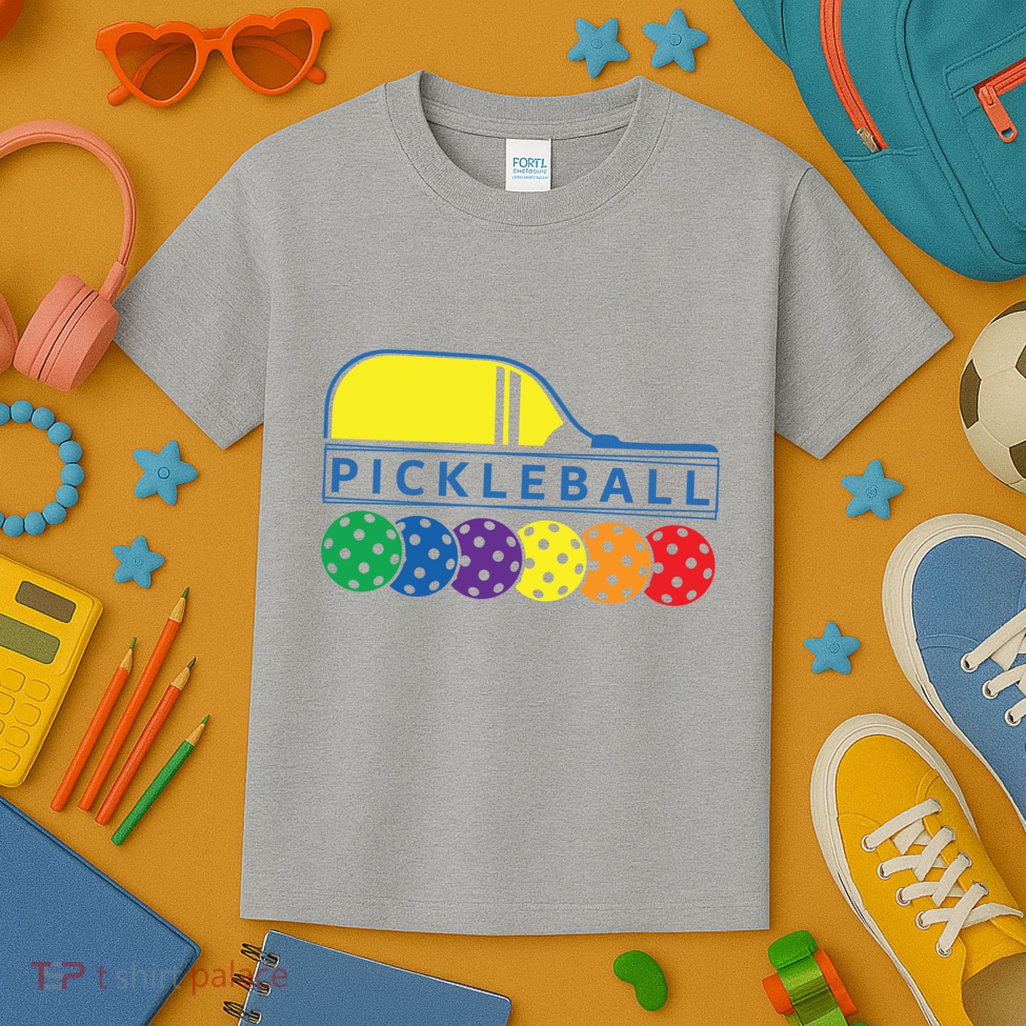 Classic Pickleball Kids T-Shirt