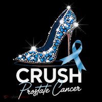 Crush Prostate Cancer Awareness Light Blue Ribbon High Coffee Mug thumb 5