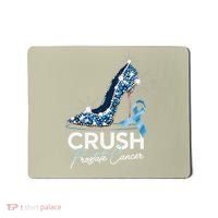 Crush Prostate Cancer Awareness Light Blue Ribbon High Mousepad thumb 0