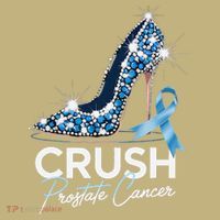 Crush Prostate Cancer Awareness Light Blue Ribbon High Mousepad thumb 1