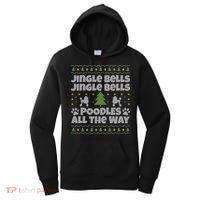 Christmas Poodle Cool Gift Women's Hoodie thumb 0