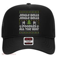 Christmas Poodle Cool Gift Hat thumb 0