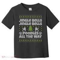 Christmas Poodle Cool Gift Toddler T-Shirt thumb 0