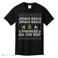 Christmas Poodle Cool Gift Kids T-Shirt thumb 0