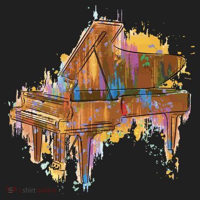 Colorful Piano Hat