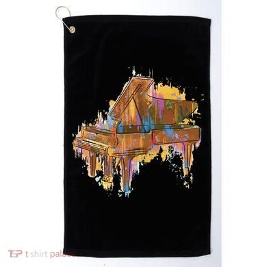 Colorful Piano Golf Towel