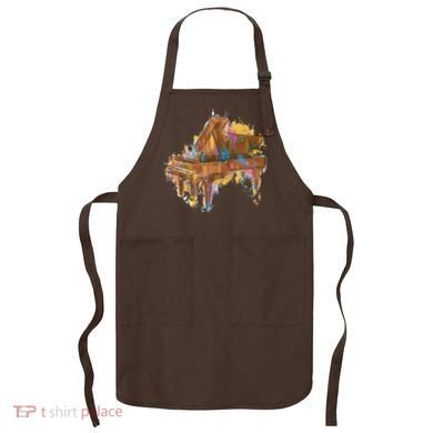Colorful Piano Apron