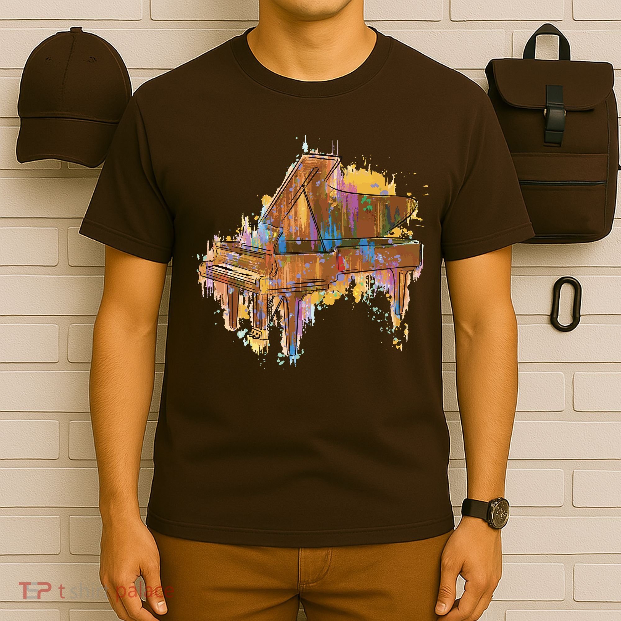 Colorful Piano T-Shirt