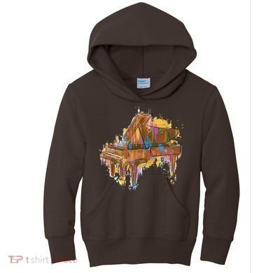 Colorful Piano Kids Hoodie