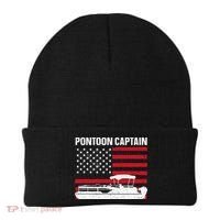 Cool Pontoon Captain Art Pontoon Boat Captain Beanie thumb 0