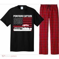 Cool Pontoon Captain Art Pontoon Boat Captain Pajama Set thumb 0