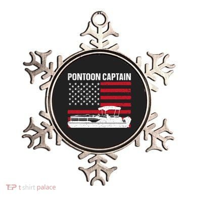 Cool Pontoon Captain Art Pontoon Boat Captain Ornament