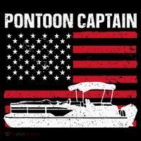 Cool Pontoon Captain Art Pontoon Boat Captain Kids Sweatshirt thumb 2