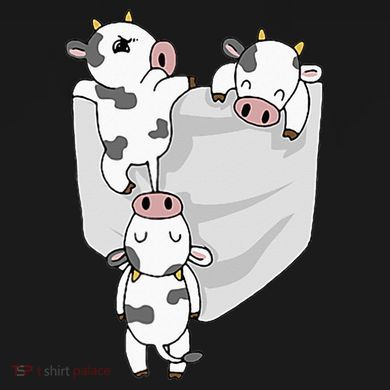 Cow Pocket Toddler Zip Fleece Hoodie