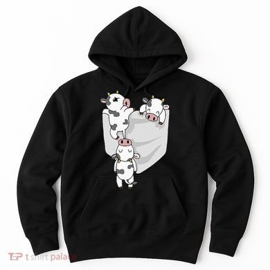 Cow Pocket Hoodie