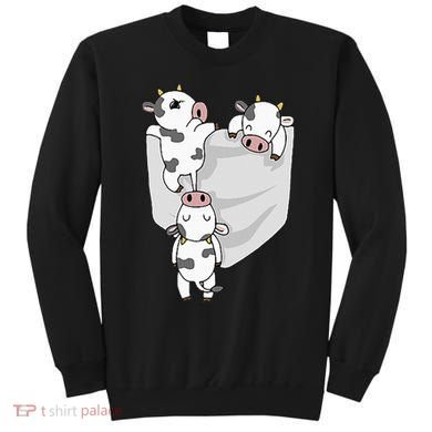 Cow Pocket Sweatshirt