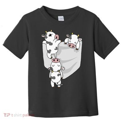 Cow Pocket Toddler T-Shirt