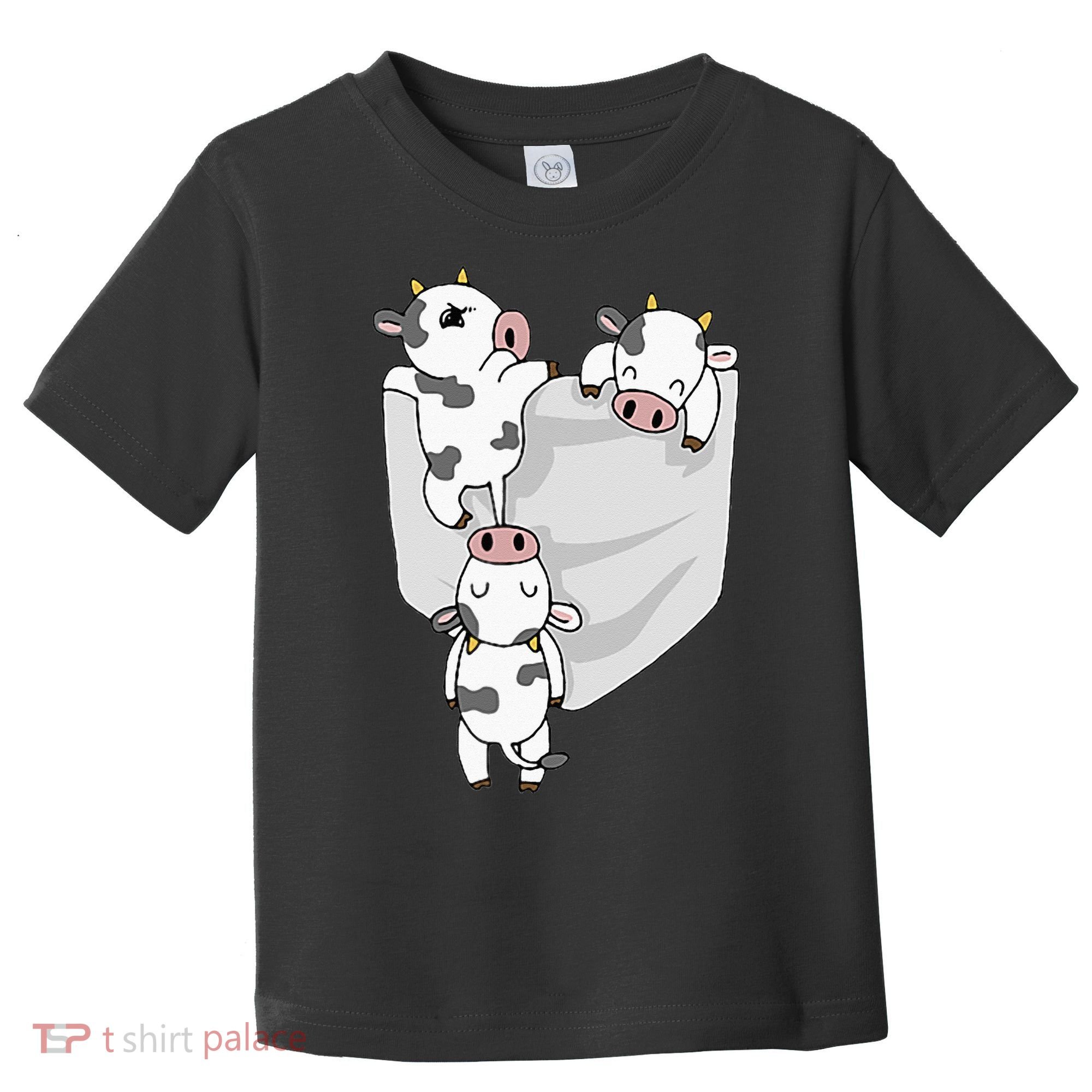 Cow Pocket Toddler T-Shirt
