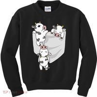 Cow Pocket Kids Sweatshirt thumb 0
