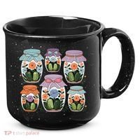 Canned Pickle Coquette Wildflower Canning Season Pickle Jar 15oz Campfire Ceramic Mug thumb 0