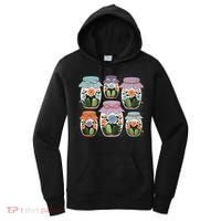 Canned Pickle Coquette Wildflower Canning Season Pickle Jar Women's Hoodie thumb 0