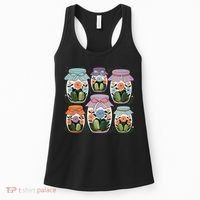 Canned Pickle Coquette Wildflower Canning Season Pickle Jar Women's Tank Top thumb 0