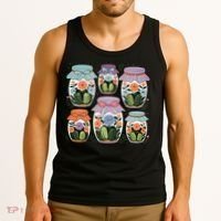 Canned Pickle Coquette Wildflower Canning Season Pickle Jar Tank Top thumb 3