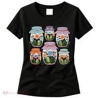 Canned Pickle Coquette Wildflower Canning Season Pickle Jar Women's T-Shirt thumb 0