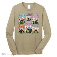 Canned Pickle Coquette Wildflower Canning Season Pickle Jar Long Sleeve Shirt thumb 0