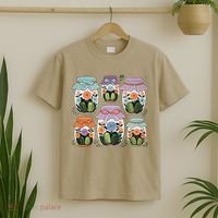 Canned Pickle Coquette Wildflower Canning Season Pickle Jar T-Shirt thumb 2
