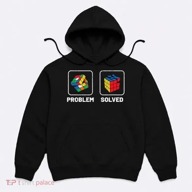 Competitive Puzzle Cube Problem Solved Speed Cubing Hoodie